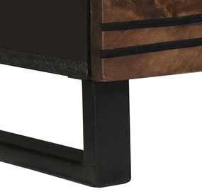 Highboard 60x33.5x100 cm de Madeira Sólida de Manga