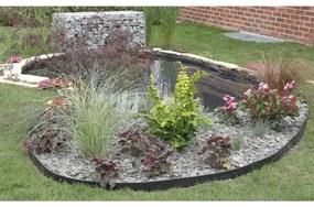 442622 Ubbink Borda de jardim 19 cm x 15m 7mm preto