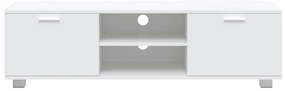 Móvel de TV 140x40,5x35 cm derivados de madeira branco