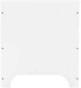 Caixa de arrumação c/ tampa RANA 60x49x54cm pinho maciço branco