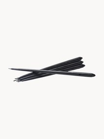 Velas finas compridas Stoff Nagel, conjunto de 6
