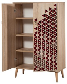 Armário Multiuso Multibox – Carvalho Sonoma – 80x127x36 cm