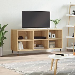 vidaXL Armário de TV 103,5x30x50 cm derivados madeira carvalho sonoma