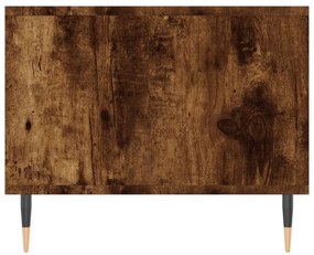 Mesa de centro 102x50x40 cm derivados madeira carvalho fumado