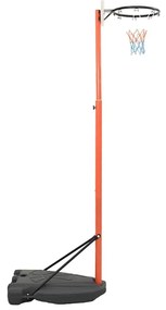 Conjunto jogo de basquetebol portátil ajustável 180-230 cm