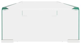 Suporte de TV/monitores em vidro transparente 80x30x13 cm
