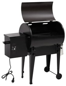 Grelhador a pellets 94 cm ferro preto