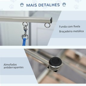 PawHut Mesa de Tosquia para Animais de Estimação Mesa de Tosquia para