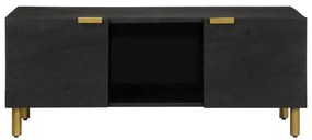 Mesa de centro 100x54x40 cm derivados de madeira preto