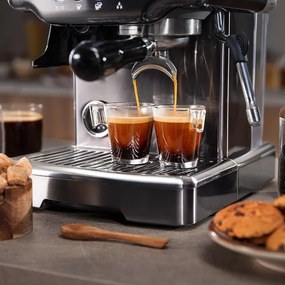 Cafeteira barista Power Espresso 20 Barista Steel &amp; Grind
