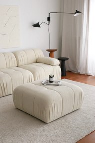 Pouffe Soli – Branco – 89x43x89 cm