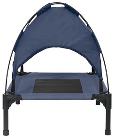 Cama Elevada para Cães da Azul-marinho Aço, Tecido