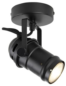 Projetores industriais preto rotativo e inclinável sem abajur - Movie