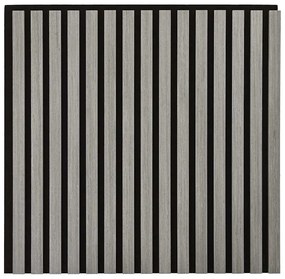 Painéis de parede acústicos 8 pcs ripado 60,5x60 cm