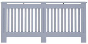Cobertura de radiador 172x19x81,5 cm MDF antracite