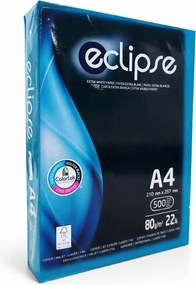 Resma Papel A4 80g Eclipse Alta Brancura 500 Folhas