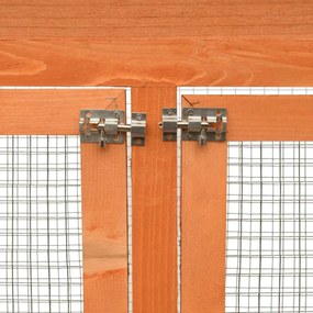 Gaiola para pássaros 125,5x59,5x164 cm pinho e abeto maciços