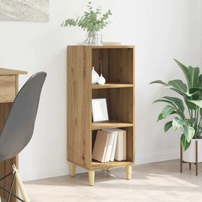 vidaXL Buffet Carvalho Artesanal 34,5 x 32,5 x 90 cm