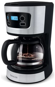 Sencor - Máquina de café com goteira e visor LCD 700W/230V