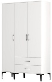 Guarda-roupa Kumsal ST – Branco – 120 cm x 47,5 cm x 201,4 cm