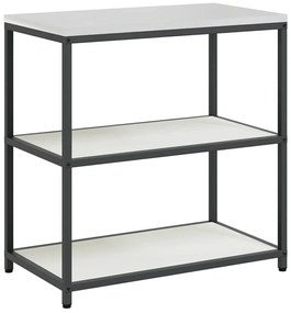 Conjunto de Armazenamento de Cozinha 2 pcs Branco