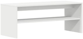 Móvel de TV 100x40x40 cm contraplacado branco