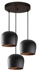 Candeeiro Chandelier Berceste – Preto – Diâmetro 48 cm x Altura 111 cm