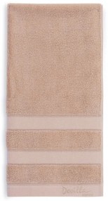 2 Toalhas 100% algodão 550 gr./m2 - Tinta organica - Bordado Devilla Home: Pink 1 Toalha 90x145 cm + 1 toalha 50x95 cm