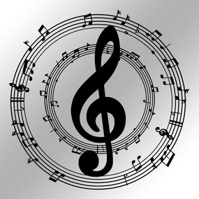 Acessório Decorativo de Parede Arrakis – Preto – 48 x 48 cm