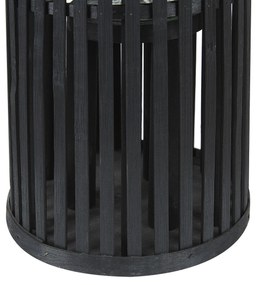 Lanterna decorativa preta 40 cm LUZON Beliani