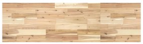 vidaXL Tampo p/ móvel casa de banho 160x40x4 acácia maciça não tratada