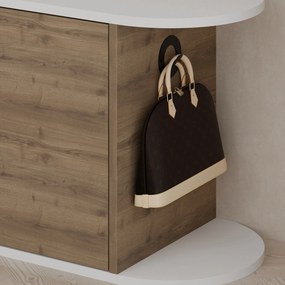 Sapateira Prag – Branco – 60 cm x 111 cm x 35 cm