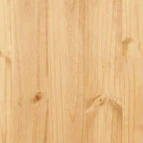 Mesa de centro Corona Range em pinho mexicano 100x55x44 cm