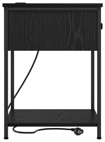Armários de Canto 2 pcs Carvalho preto 42 x 41 x 56 cm