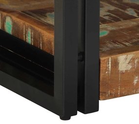 Cabeceira de cama vidaXL 40x35x50 cm Madeira recuperada