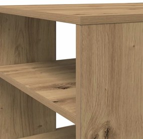 Mesa de centro em carvalho artesanal 100x50x40 cm