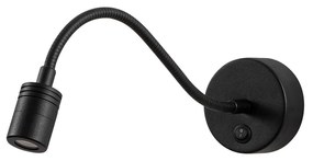 Candeeiro de Parede Reading – Preto – 8 x 38 cm