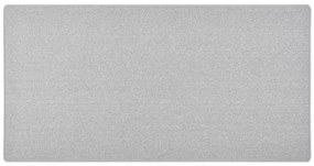 Tapete/passadeira 80x150 cm cinzento-claro