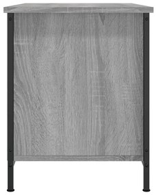 Móvel de TV 80x40x50 cm derivados de madeira cinzento sonoma