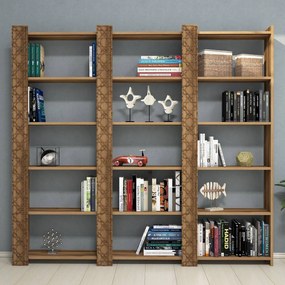 Estante City – Noz – 184,6 x 170 x 24,2 cm
