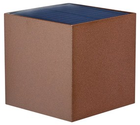 Candeeiro de Parede Exterior Castanho Ferrugem Incl. LED IP65 Solar - Charlene Moderno