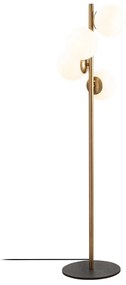 Candeeiro de Pé Faze – Dourado – 32 x 32 x 130 cm