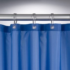 Cortina de duche Madeira 180x200 cm azul