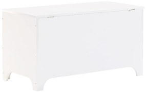 Caixa arrumação c/ tampa RANA 100x49x54 cm pinho maciço branco