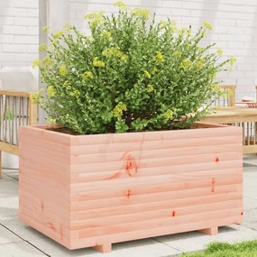 vidaXL Vaso/floreira de jardim 90x60x49,5 cm madeira de douglas maciça