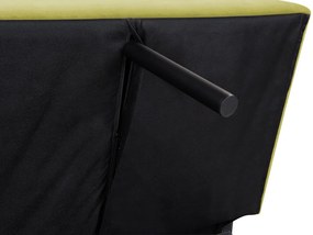 Sofá-cama verde SILJAN Beliani