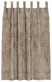 Cortinas de Veludo - 2 Peças com Ilhós Champagne 175x140 cm