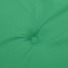 Almofadão p/ banco de jardim 180x50x3 cm tecido oxford verde