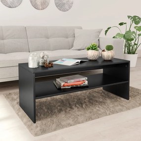 Mesa de centro 100x40x40 cm derivados de madeira preto
