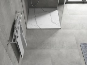 Mexen Hugo base de duche quadrada SMC 90 x 90 cm, pedra branca - 42159090